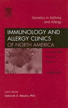 Hardcover Genetics, an Issue of Immunology and Allergy Clinics: Volume 25-4 Book