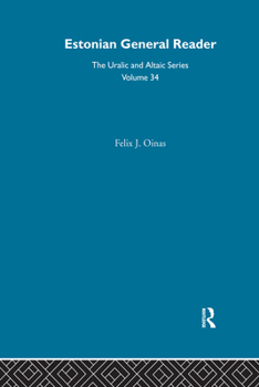 Hardcover Estonian General Reader Book