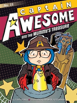 Paperback Captain Awesome and the Mummy's Treasure Book