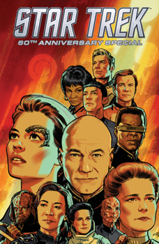 Hardcover Star Trek: 60th Anniversary Special--The Deluxe Edition Book
