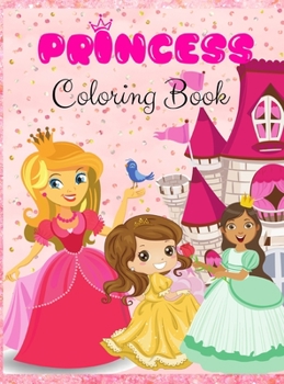 Hardcover Princess Coloring Book