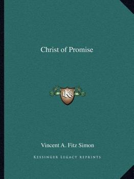 Paperback Christ of Promise Book