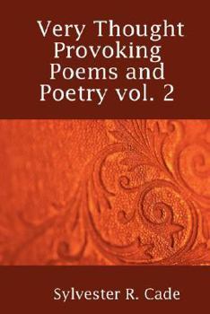 Paperback Very Thought Provoking Poems and Poetry vol. 2 Book