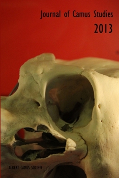 Paperback Journal of Camus Studies 2013 Book