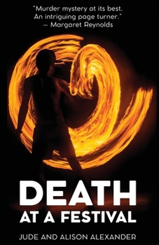 Paperback Death at a Festival: An Australian Hippie Murder Mystery Book