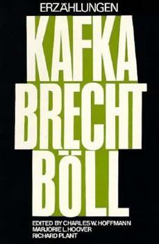 Paperback Erzahlungen (Von) Franz Kafka, Bertolt Brecht (Und) Heinrich Boll: Kafka Brecht Boll Book