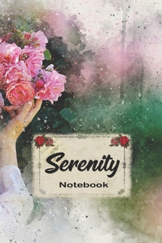 Serenity Notebook: Blank Practical Personalized Serenity Lined Notebook/ Journal For Favorite First Name, Inspirational Special Beautiful Gift Idea Personal