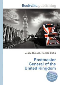 Paperback Postmaster General of the United Kingdom Book