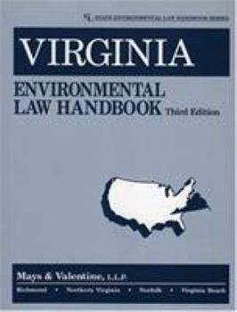 Paperback Virginia Environmental Law Handbook Book