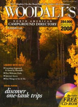 Paperback Woodall's North American Campground Directory [With CDROM] Book