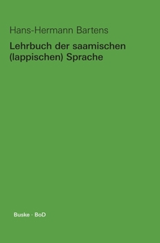 Hardcover Lehrbuch der saamischen (lappischen) Sprache [German] Book