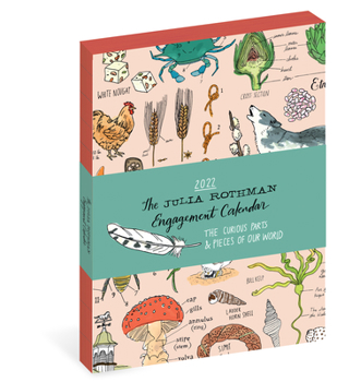 Calendar Julia Rothman Farm, Food, Nature Engagement Calendar 2022 Book