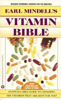 Mass Market Paperback Earl Mindell's Vitamin Bible Book