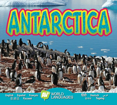 Library Binding Antarctica Book