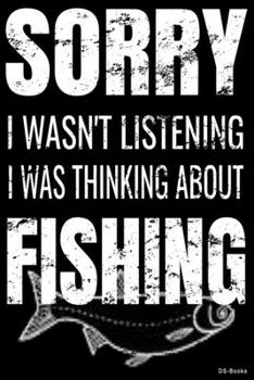 Paperback Thinking Of Fishing: Dot Grid -Notebook, Diary or Journal Thinking Of Fishing Fun Quote - Great gift for vegetarian, vegan or just love ani Book