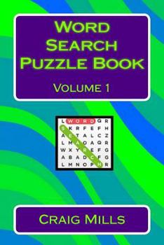 Paperback Word Search Puzzle Book Volume 1 Book