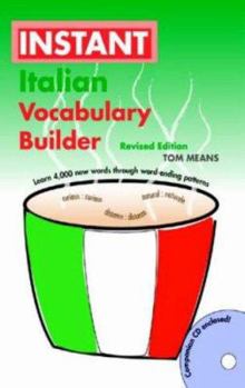 Paperback Instant Italian Voabulary Builder [With CD] Book
