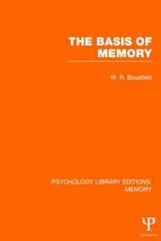 Hardcover The Basis of Memory (Ple: Memory) Book