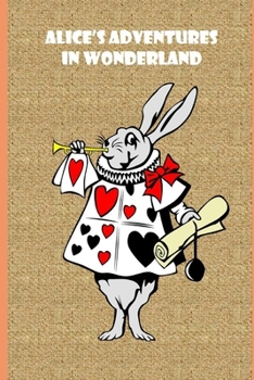 Paperback Alice's Adventures in Wonderland (Annotated) Fiction, Fantasy, Epic Illustrated Book