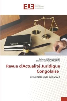Revue d'Actualité Juridique Congolaise (French Edition)