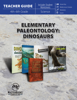 Paperback Elementary Paleontology: Dinosaurs (Teacher Guide) Book