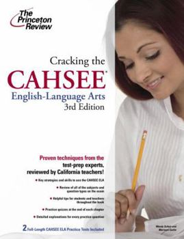 Paperback The Princeton Review: Cracking the CAHSEE English-Language Arts Book
