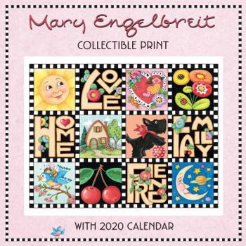 Calendar Mary Engelbreit 2020 Collectible Print with Wall Calendar Book