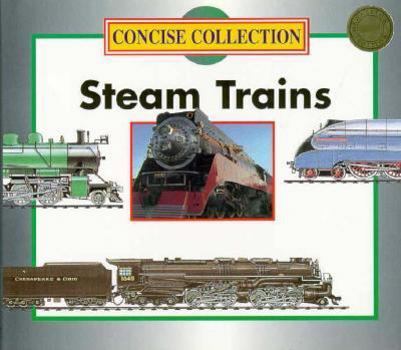 Hardcover Steam Trains (Concise)(Oop) Book