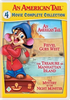 DVD An American Tail: 4-Movie Complete Collection Book