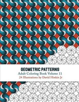 Paperback Geometric Patterns - Adult Coloring Book Vol. 11 Book
