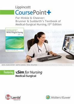 Paperback Lippincott Coursepoint+ Brunner & Suddarth's Textbook of Medical-Surgical Nursing Book