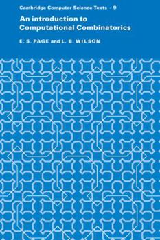 Paperback An Introduction to Computational Combinatorics Book