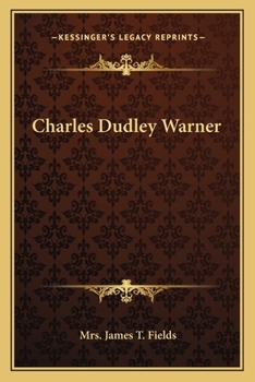 Paperback Charles Dudley Warner Book