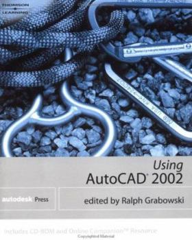 Paperback Using AutoCAD 2002 [With CDROM] Book