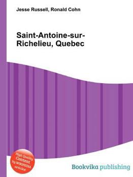 Paperback Saint-Antoine-Sur-Richelieu, Quebec Book