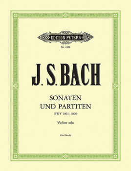 Paperback Sonatas and Partitas for Violin Solo Bwv 1001 Book