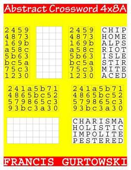 Paperback Abstract Crossword 4x8A Book