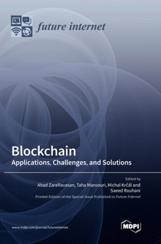 Hardcover Blockchain: Applications, Challenges, and Solutions Book