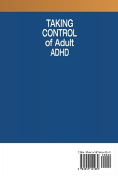Paperback Taking Control of Adult ADHD Book