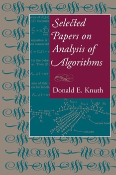 Paperback Selected Papers on Analysis of Algorithms Book