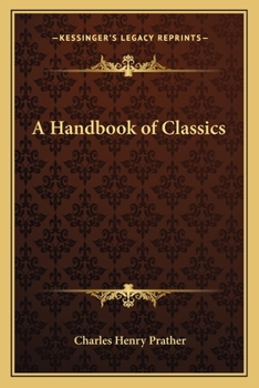 Paperback A Handbook of Classics Book