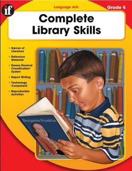 Paperback Complete Library Skills, Grade 4 Book