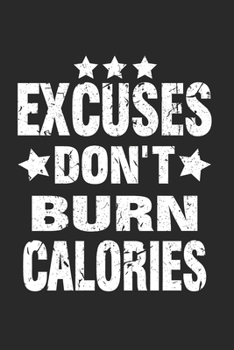 Notizheft: Blanko Notizheft mit Fitness Spruch Cover 120 linierte Seiten Softcover A5 Format sch�nes Cover
