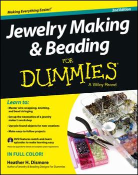 Paperback Jewelry Making & Beading for Dummies [With DVD] Book