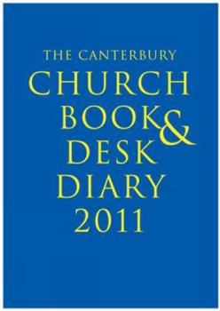 Hardcover Canterbury Church Book and Desk Diary 2011 Book