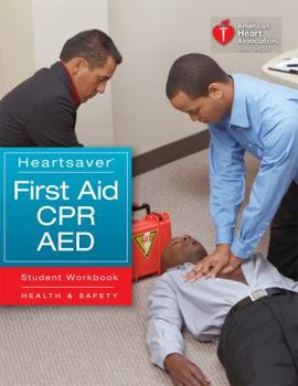 Paperback Heartsaver First Aid CPR AED Student Workbook Book