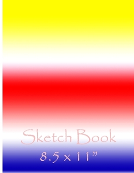 Sketch Book 8.5 x11: Personalized Artist Sketchbook 50 sheets 100 pages Mixed Media Textiles Cartoon Colour Book Drawing Enterprise