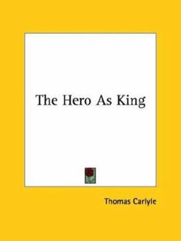 Paperback The Hero As King Book