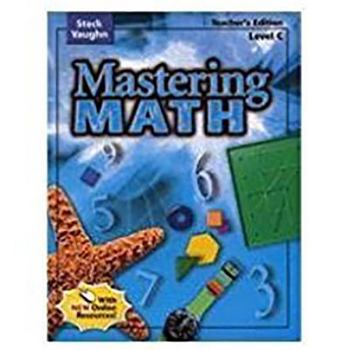 Paperback Steck-Vaughn Mastering Math: Teacher's Guide Level C 2004 Book