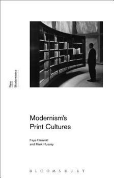 Hardcover Modernism's Print Cultures Book